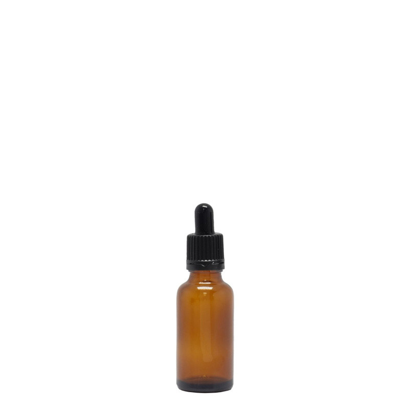 Dropper Bottle Amber 30ml with Pipette
