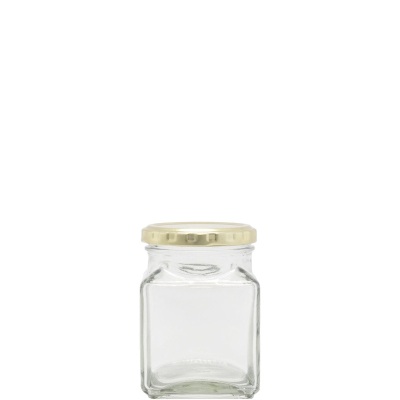 Square Jam Jar 260ml